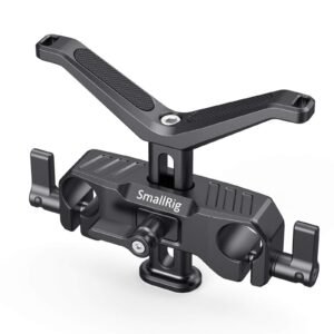 SMALLRIG 15mm Long Lens Support Bracket Height Adjustable for DSLR Camera Shoulder Rig (New) – 1087