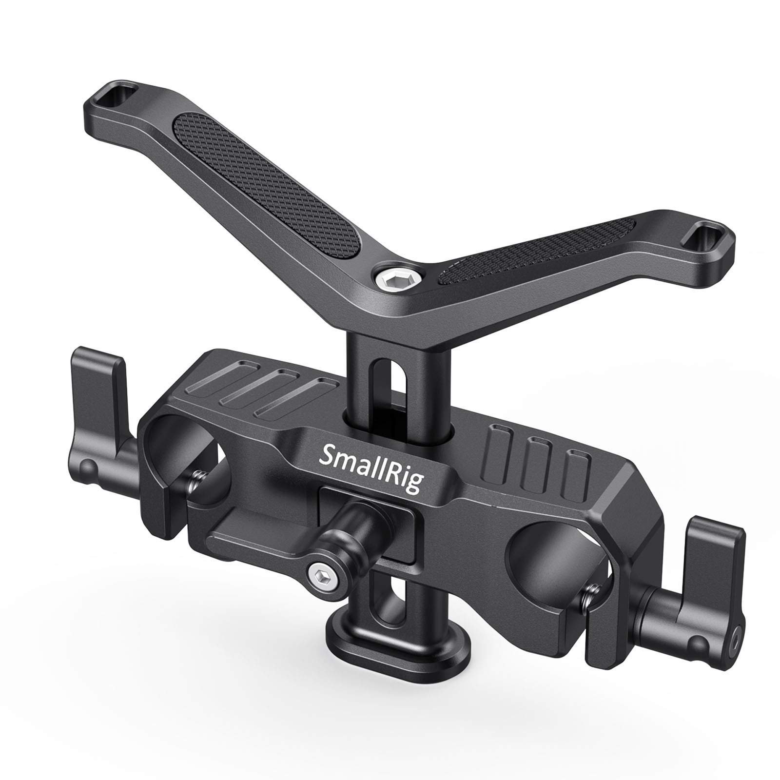 SMALLRIG 15mm Long Lens Support Bracket Height Adjustable for DSLR Camera Shoulder Rig (New) – 1087