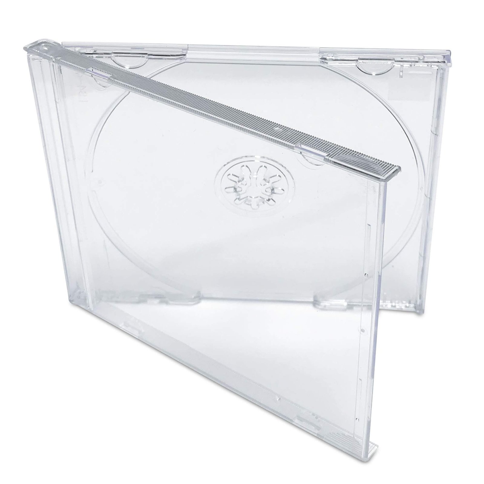 Standard Clear CD Jewel Case – Premium, 10 Pack