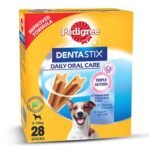 Pedigree Dentastix Oral Care Dog Treat, Adult Small Breed (5-10 kg), 440 g, Recommended by Vets, Supports Gum Health, Reduces Risk of Gum diseases