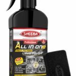 SHEEBA All in One Multipurpose Liquid Polish for Car, Motorbike, Scooter, Household, Office Care | High Gloss | Easy Application | For Interior & Exterior Surfaces -200mL with Applicator Pad.