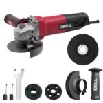 IBELL Angle Grinder AG10-68 | 680W Heavy Duty | Copper Armature | 100mm/4″ Disc Dia | 11000 RPM | With Grinding Wheel & Guard | Perfect for Grinding, Cutting & Polishing-6 Months Warranty