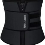 HOPLYNN Neoprene Sweat Waist Trainer Corset Trimmer Shaper Belt for Women