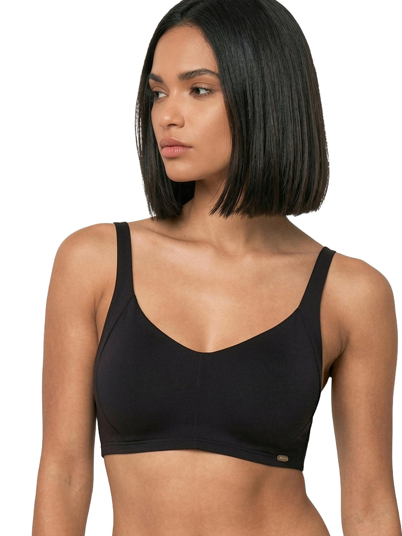 Enamor Innovations Intellifresh Antimicrobial Cotton Women’s Everyday Minimizer T-Shirt Bra – Padded with Fixed Cups, Wirefree, Full Coverage – A058