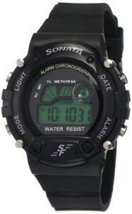 SF Venus Digital Digital Grey Round Dial Men’s Casual Watch-NM7982PP03