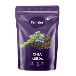 Farmley Chia Seeds 200g I Seeds for Eating | Seeds for Weight Management | Rich in Calcium, Protein & Fibre (Pack of 1)