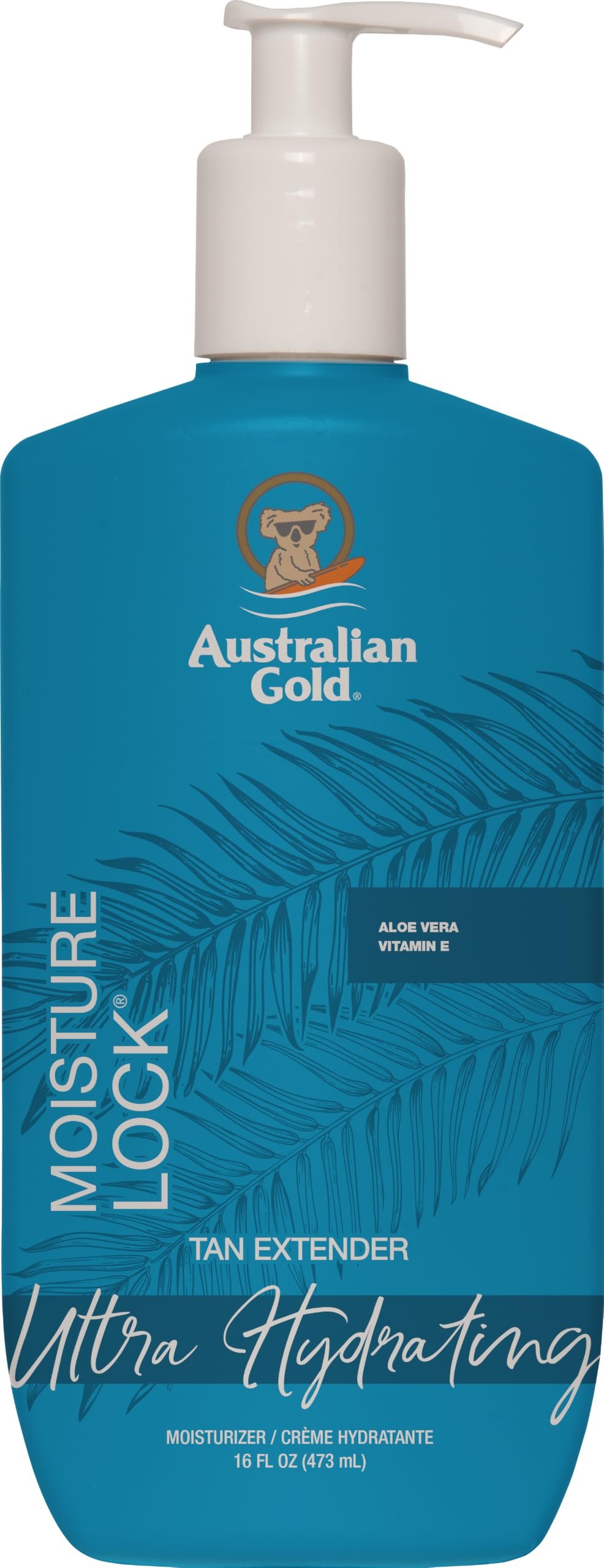 Australian Gold Moisture Lock Tan Extender Lotion, 16 Fl Oz