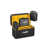 Digitek DWM 121 Wireless Microphone System, 80m Range, TF Card Recording, Type-C & LTC Connectors, 4.5Hr Runtime, for Android & iOS Smartphones, DSLR, Vlogging, Interviews & Podcasts