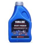 Yamaha Yamalube Sport Motorcycle Premium 10W40 4 Stroke Fully Synthetic Engine Oil for R15 and MT15, 1L (90793AD41100)