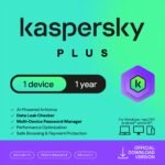 Kaspersky Plus Security | 1 Device | 1 Year | Email Delivery – No CD