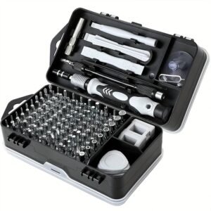 Spartan 115 In 1 Multifunctional Precision Portable Screwdriver Set for Electronics, Watch, Computer Repair | Hand Tools | Screwdrivers & Nutdrivers | (Pack of 1)