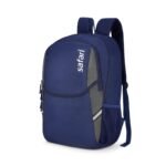 Safari Nudge Laptop Backpack for men & women, school bag for boys and girls, college bag, office bag, travel bag, 3 compartments, Bottle holder, Front pocket, Color Blue