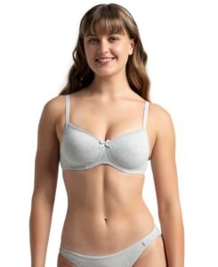 Jockey 1723 Women Wirefree Padded Super Combed Cotton Elastane T-Shirt Bra