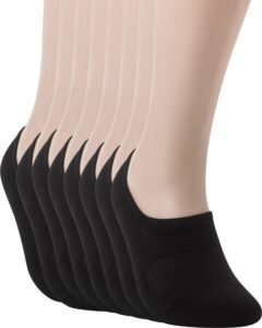 Pro Mountain Unisex No Show Flat Cushion Athletic Cotton Sneakers Sports Socks