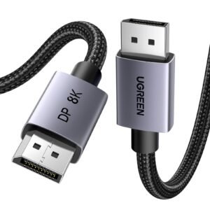 UGREEN DisplayPort Cable 8K@60Hz 3M [VESA Certified] Braided DP 1.4