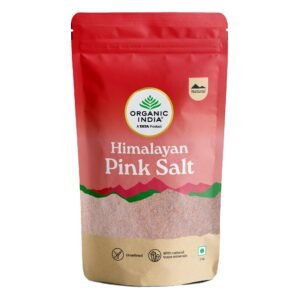 A TATA Product – Organic India Pink Rock Salt, 1Kg Pouch
