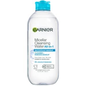 Garnier SkinActive Micellar Cleansing Water, For Waterproof Makeup, 13.5 Ounce