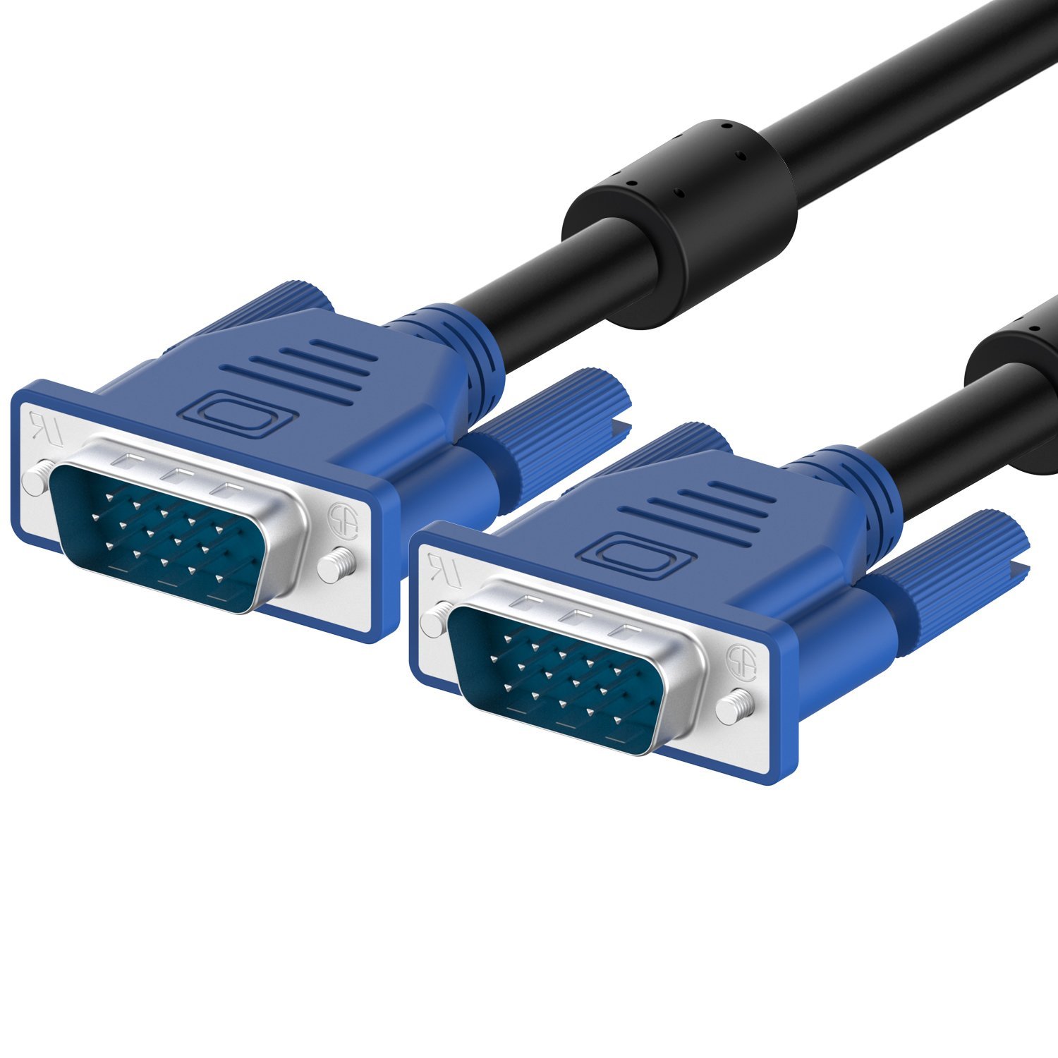 Rankie Vga Cable, Rankie Vga To Vga Monitor Cable – 6 Feet (Black) – R1340, Black