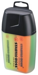 STABILO BOSS Original Highlighters, 4 Colours