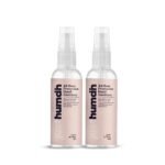 JustHuman 24 Hour Protection Hand Sanitizer Spray- 99.99% Effective Against Germs -70% Alcohol,Made With Usa Technology, Protective Bionic Shield, Skin Friendly And Safe For Kids (Pack Of 2, 50 Ml)