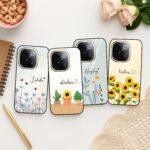 COLORflow Back Cover Compatible with Vivo T3 Pro 5G / iQOO Z9s Pro 5G | Floral Family Customized | Shockproof TPU Bumper with Camera Protection Back Cover