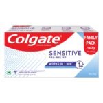 Colgate Sensitive Pro Relief Toothpaste, Tooth Paste With Pro Argin Formula for Sensitivity Relief, 140gm (Combo Pack Offer)