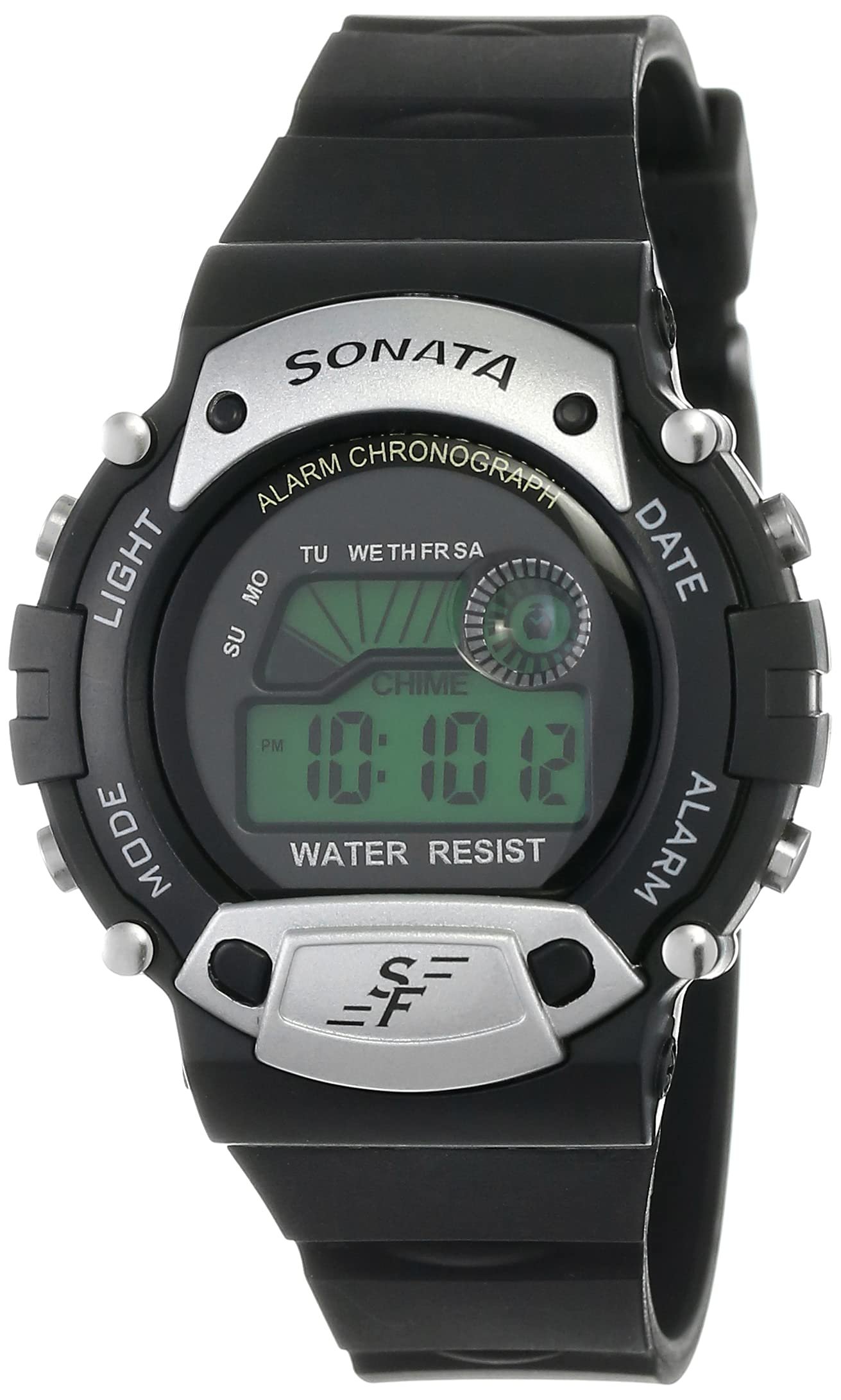 SF Venus Digital Digital Grey Round Dial Men’s Sport Watch-NM7982PP02
