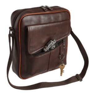 FUR JADEN Sling Cross Body Travel Office Business Messenger one Side Shoulder Bag Unisex