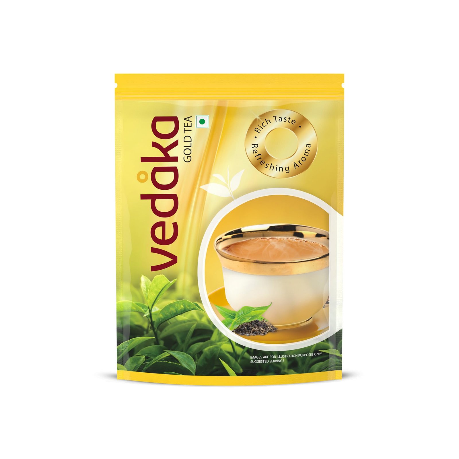Amazon Brand – Vedaka Gold Tea | 1 Kg | Rich & Aromatic Chai | Black Tea | No Added Preservatives
