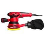 IBELL Random Orbital Sander OS23-46, 300W, Copper Armature, Disc dia 125mm, 12000RPM with Variable Speed Control and Dust Collection – Corded Electric