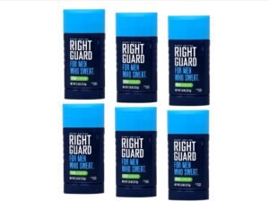 Right Guard Sport Invisible Solid, Fresh, 2.6-Ounce Tubes (Pack of 6)