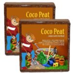 Nalla Cocopeat Block 10 Kgs for All Seeds & Plants, Vegetable Garden, Indoor & Outdoor, Home and Terrace Gardening Expands Upto 150 litres Export Quality