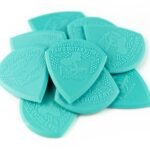 Dan’s Guitar Store – Precision Pick – 10-Pack – Grippy Precision High-Visibility Plectrums for Professionals