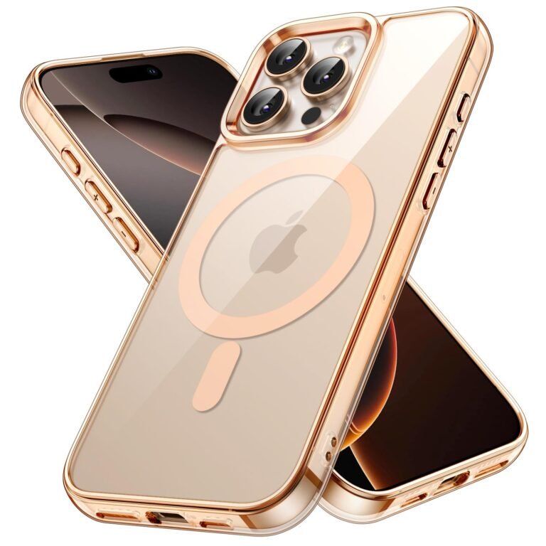 JETech Magnetic Case for iPhone 16 Pro, Desert