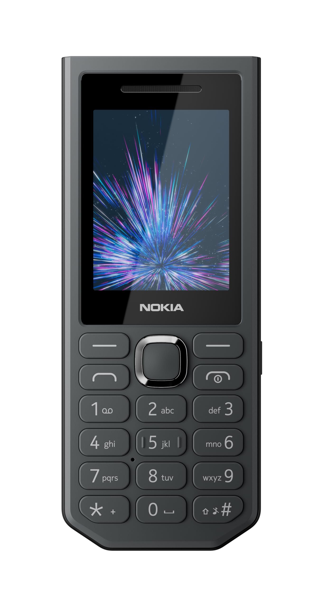 Nokia 300 Charge 2G Keypad Mobile Phone|3700 mAh Battery | Reverse Charging|4-in-1 Charging Cable|Strong Torch|PhonePe UPI |1‑Year Replacement Guarantee|Type-C Charging | Black