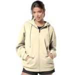 FUNKY MONKEY – Women’s Cute Hoodies Teen Girl Winter Jacket Sweatshirts Casual Drawstring Clothes Zip Up Hoodie with Pocket