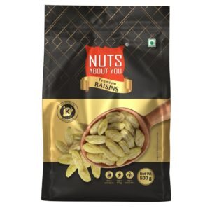Nuts About You RAISIN 500 g | New Crop 2025 | Extra Long | Premium | 100% Natural | Kishmish | Saugi