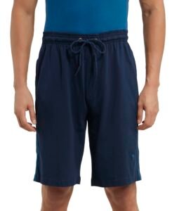 Jockey 9426 Men’s Super Combed Cotton Rich Regular Fit Solid Shorts with Side Pockets