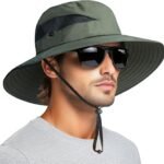 HSR Lightweight Breathable Stylish Summer Hat Cap for Men Women, UV Protection, Sun Protection Round Cap for Travel, Hiking, Gardning, Fishing for Men Women