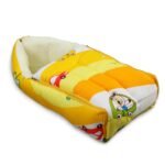 LuvLap 3 in 1 Baby Sleeping Bag and Carry Nest, Cotton Bed Cum Infant Portable Bassinet, forbaby Carrying and co Sleeping, Unisex Baby Bedding Set for New Born 0-12 Months (Cars Print,Multicolor)