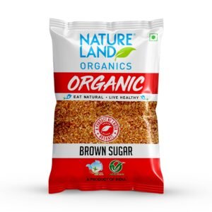 Natureland Organics Brown Sugar 1 Kg – Organic Sugar