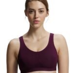 Jockey 1376 Active Bra | Wirefree | Non Padded | Full Coverage Slip-On with Wider Straps | Super Combed Cotton Elastane Fabric