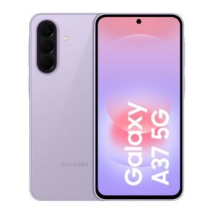 Samsung Galaxy A37 5G (Awesome Lavender, 12GB RAM, 256GB Storage), Agentic AI, Triple Camera with Nightography Video, 2 Days Battery Life, 6 Gen OS Upgrades, IP68, 7.4mm Sleek, with No Cost EMI