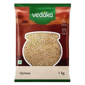 Amazon Brand – Vedaka Quinoa | 1 Kg | Naturally Gluten-Free | Rich in Plant Protein and Dietary Fibre