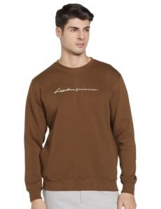 Qube By Fort Collins Men’s Cotton Crew Neck Sweatshirt