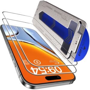 Mr.Shield Align-X Tempered Glass Screen Protector for iPhone Air