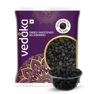 Amazon Brand – Vedaka Dried Sweetened Blueberries | 100 g | Minaral Rich | Delicious Goodness | No Added Preservatives | Hygienic Packaging