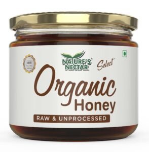 Nature’s Nectar Raw Organic Honey 400g | 100% Pure NMR Tested | Raw and Unprocessed