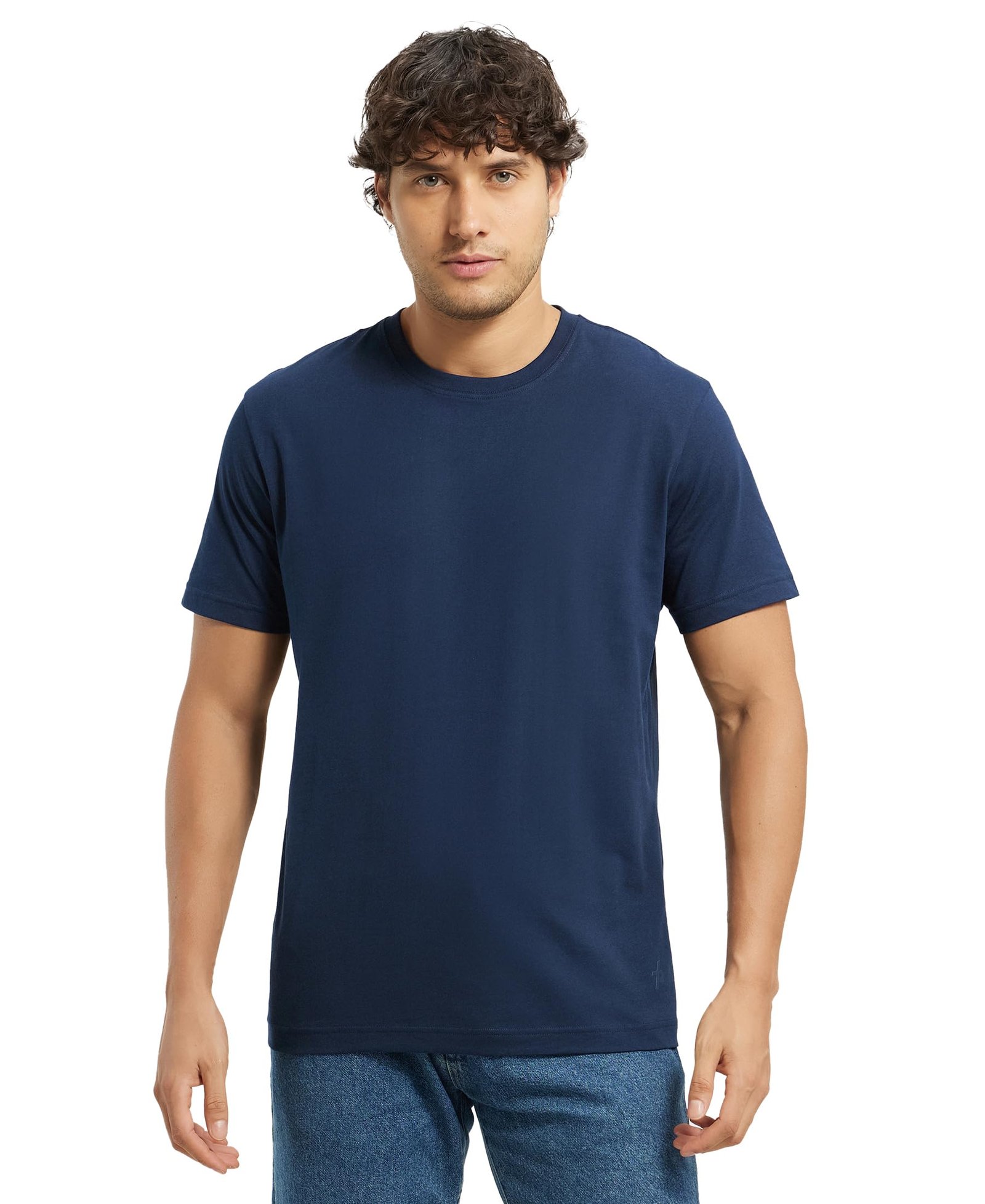 Jockey 2714 Men Super Combed Cotton Rich Round Neck Half Sleeve Regular Fit T-Shirt