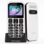 Easyfone Elite 4G Phone for Senior Citizens | Loud Sound | Big Screen | 2 Year Warranty | Photo Speed Dial | Dock Charger | SOS Emergency Button | Remote App for CareGiving | Block Calls